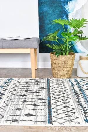 Vision 285 Cream Turquoise Runner