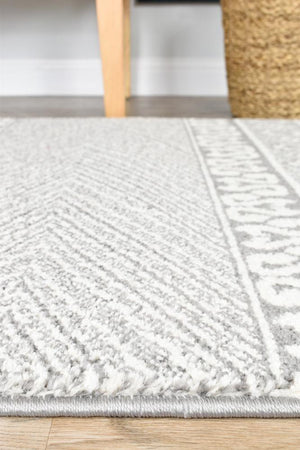Vision 343 Light Grey Cream Runner