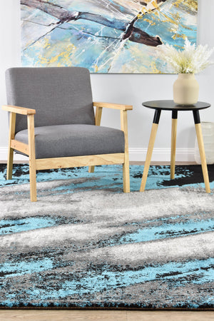 Capella 98A Grey Turquoise