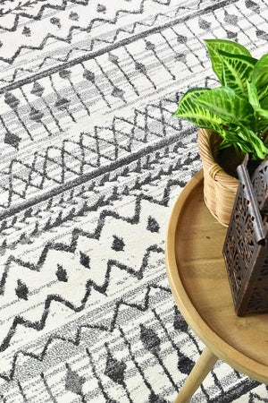 Vision 285 Cream Grey Rug
