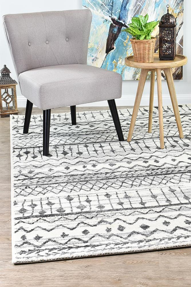 Vision 285 Cream Grey Rug