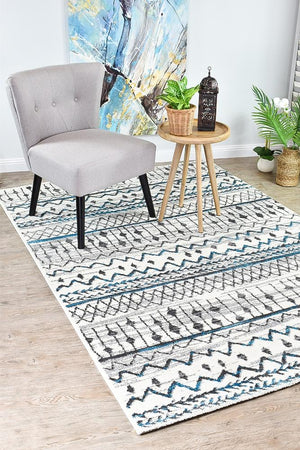 Vision 285 Cream Turquoise Rug