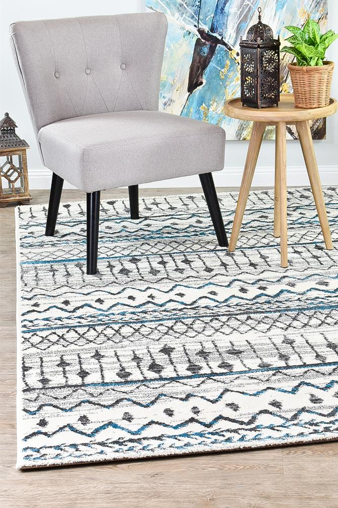 Vision 285 Cream Turquoise Rug