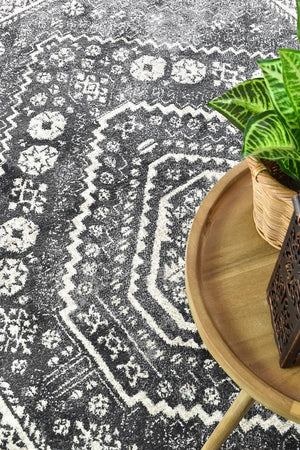 Vision 354 Dark Grey Rug