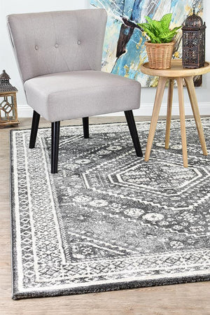 Vision 354 Dark Grey Rug
