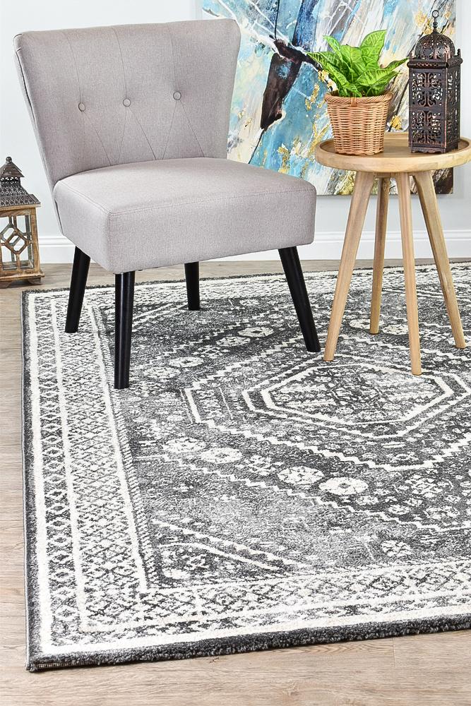 Vision 354 Dark Grey Rug