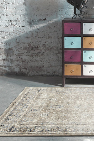 Esquire Ballad Traditional Cream Rug