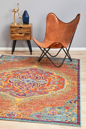 Radiance 422 Tangerine Rug