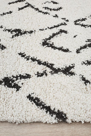 Saffron 55 White Rug