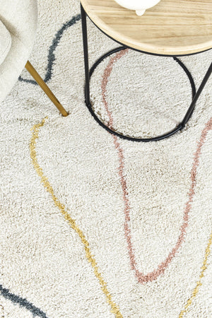 Elle 62613 062 Cream Yellow Rug