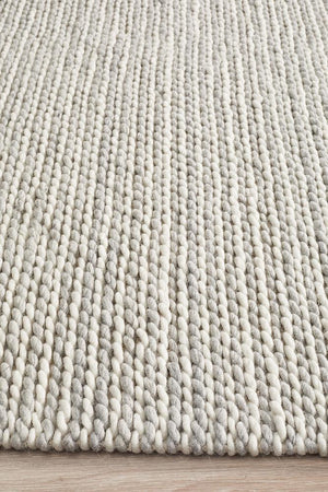 Carina Felted Wool Woven Rug - Floorsome