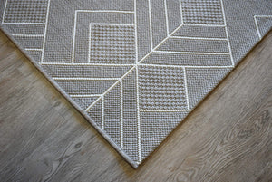 Country Beige Indoor Outdoor Rug