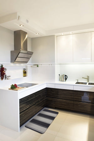 Kitchen Mat - Stripe Deep Cavern