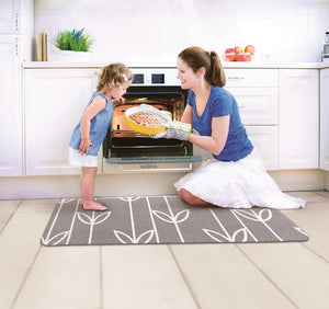 Kitchen Mat - Stripe Deep Cavern