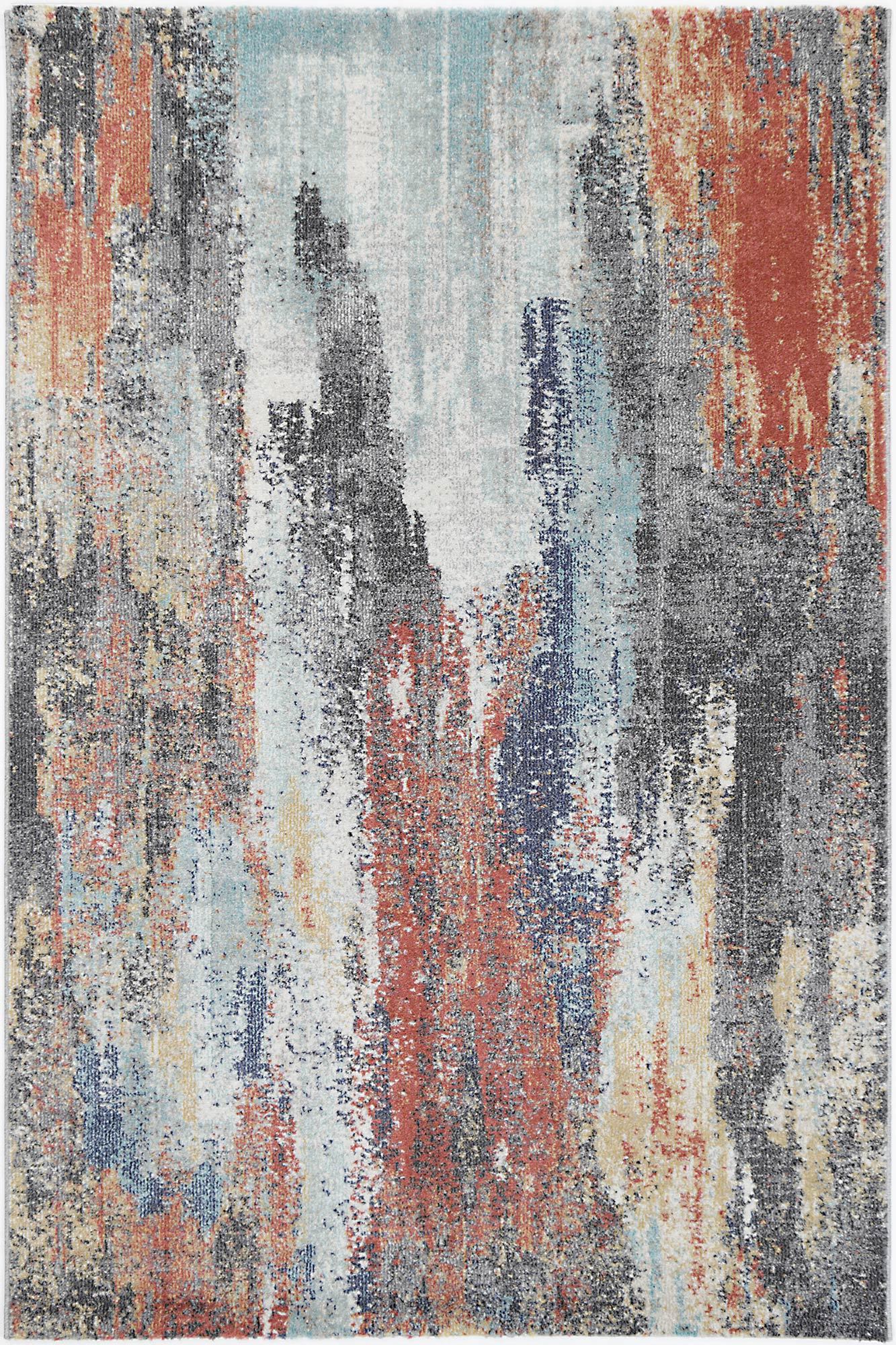 Aveza Abstract Multi Rug - Floorsome - Rug - SALS80333161110 - Rug