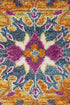 Babil Basra Bohemian Round Rug - Floorsome - MODERN - BLN - 210 - RUST - 150X150 - MODERN