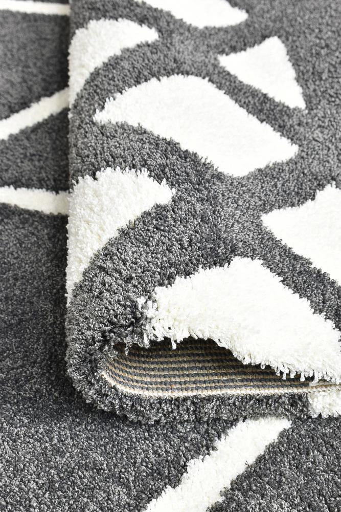 Chiapas Berber Grey White Rug 63207 - 690 - Floorsome - MODERN - MAYA - 63207690 - 120x170 - MODERN