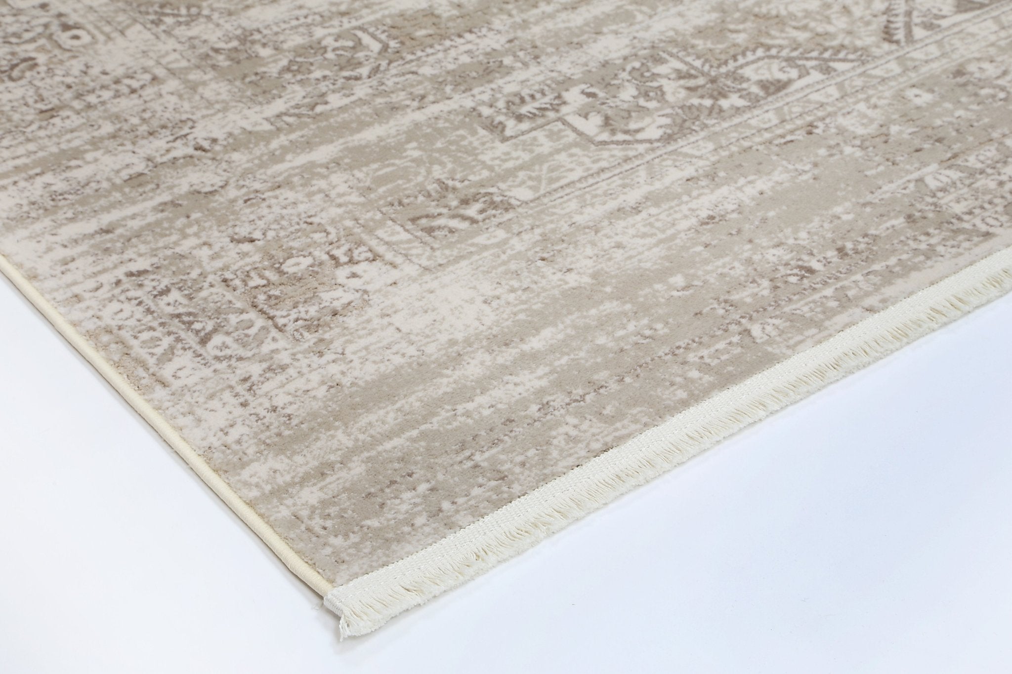 Cordelia Medalion Beige Rug - Floorsome - Rug - BOHE16006BEIG - Rug