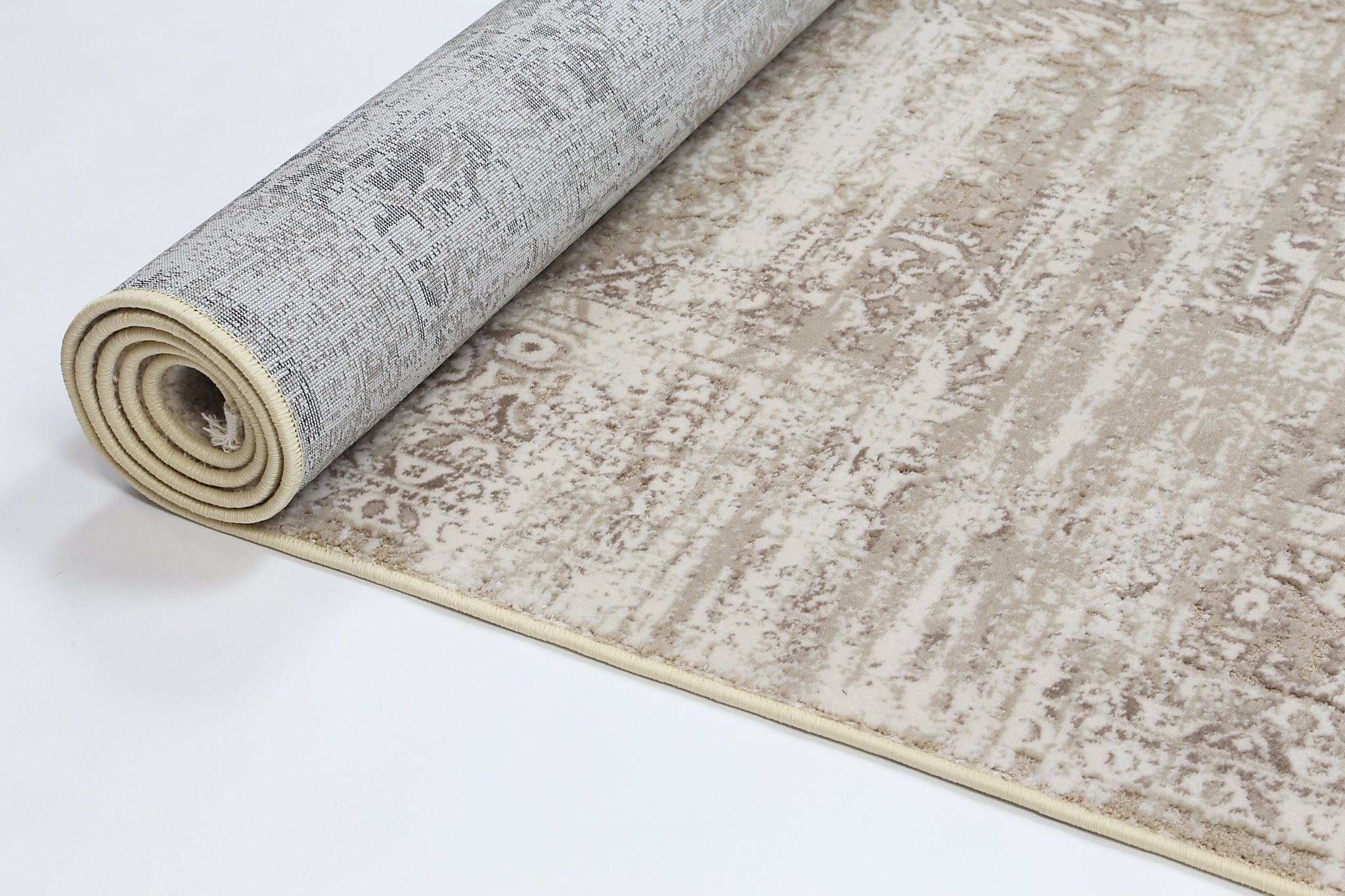 Cordelia Medalion Beige Rug - Floorsome - Rug - BOHE16006BEIG - Rug