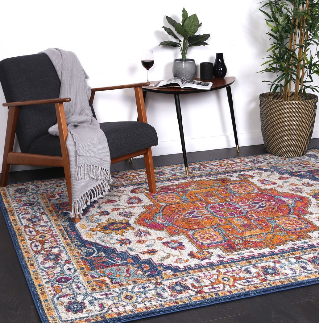 Delicate Multi Oriental Rug - Floorsome - Traditional - DELI160DELI06 - Traditional