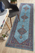 Eternal 910 Blue Runner Rug - Floorsome - Traditional - ETN - 910 - BLU - 300X80 - Traditional