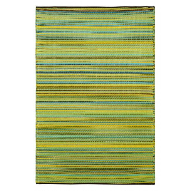 Outdoor Rug Recycled Plastic  - Cancun Lemon Apple