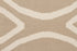 Flat Weave Oval Print Rug Beige - Floorsome - Modern - NOM - 20 - BEI - 225X155 - Modern