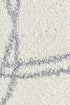 Harlo Shaggy Cream Rug - Floorsome - Shag - PARMA - A414A - GREY - 80X150 - Shag
