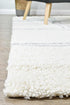 Harlo Shaggy Cream Rug - Floorsome - Shag - PARMA - A414A - GREY - 80X150 - Shag