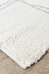 Harlo Shaggy Cream Rug - Floorsome - Shag - PARMA - A414A - GREY - 80X150 - Shag