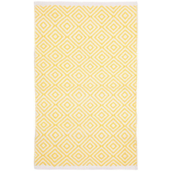 Indoor Recycled Cotton Rug - Kimberley Yellow - Floorsome - Recycled Cotton Rugs - Recycled Cotton Rugs