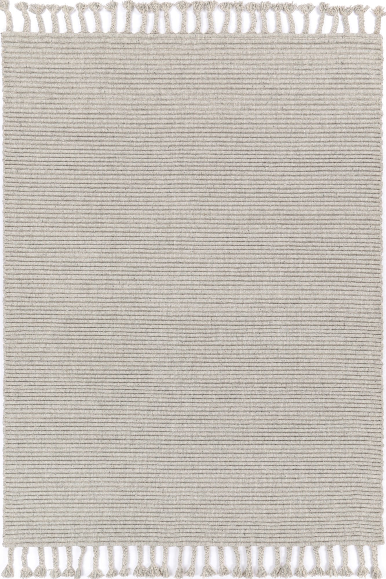 Leilani Modern Wool Grey Rug - Floorsome - Rug - GOA803D1GRE - Rug