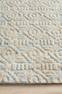 Levi Lucy Blue Green Rug - Floorsome - MODERN - LEV - 361 - BLUE - 225X155 - MODERN