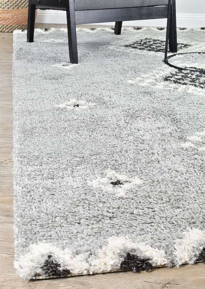 Marion Silver Rug - Floorsome - Modern Rugs - CYRUS - 51311370 - 160x230 - Modern Rugs