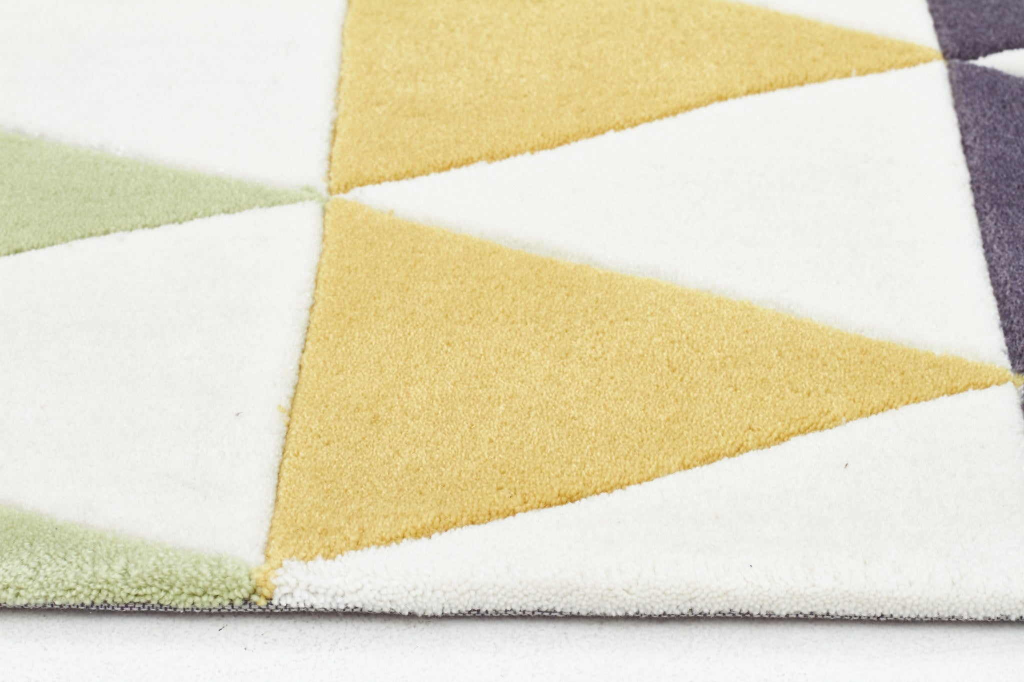 Modern Bunting Design Rug Multi Green - Floorsome - Modern - HV - 642 - GREEN - 165X115 - Modern