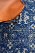 Oasis Navy Transitional Round Rug - Floorsome - Modern - EVO - 252 - NAVY - 150X150 - Modern