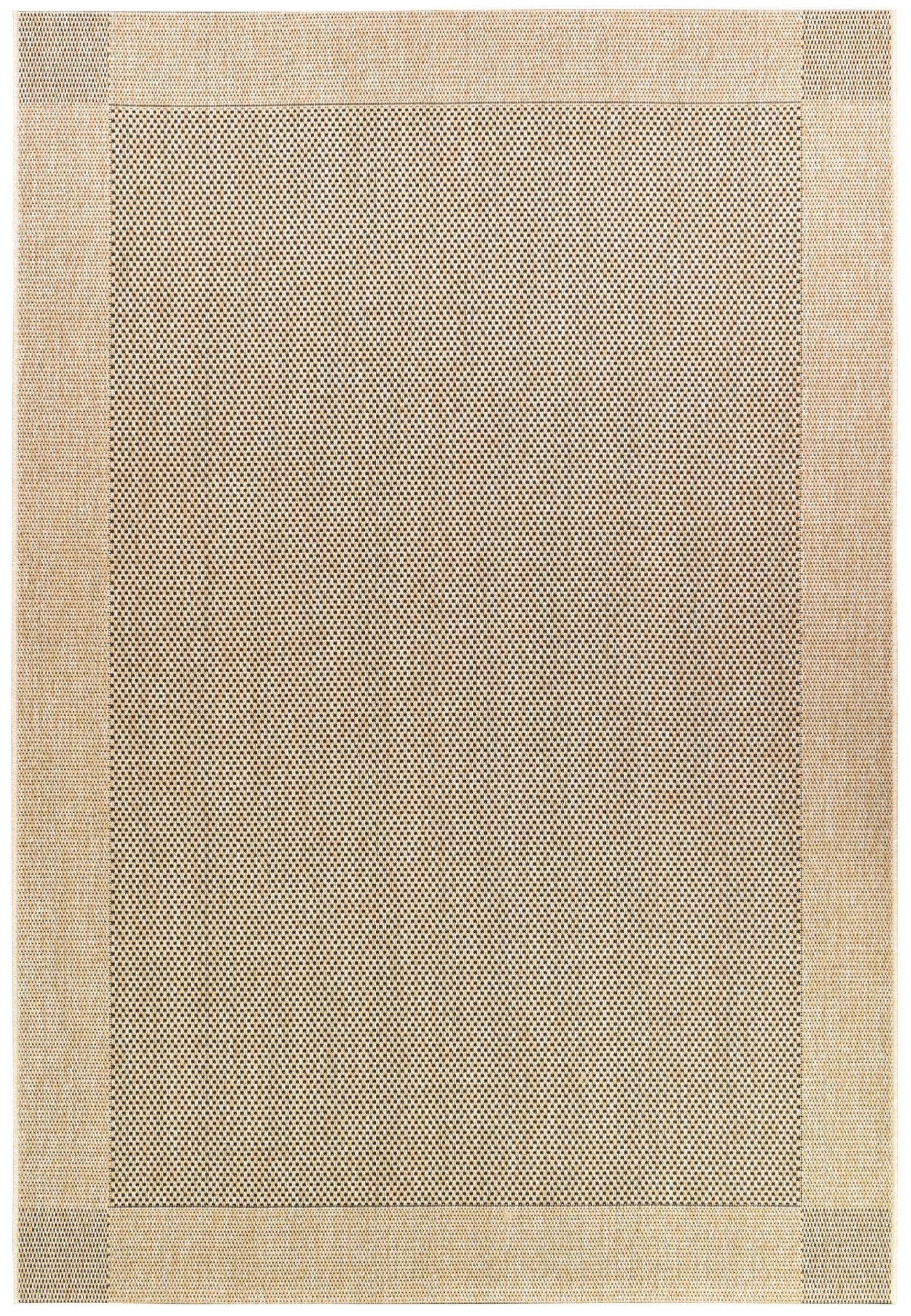Outdoor Sisal Sand Black Rug 3900 - 820 - Floorsome - INDOOR/OUTDOOR - ALLSEA - 3900820 - 80x150 - INDOOR/OUTDOOR