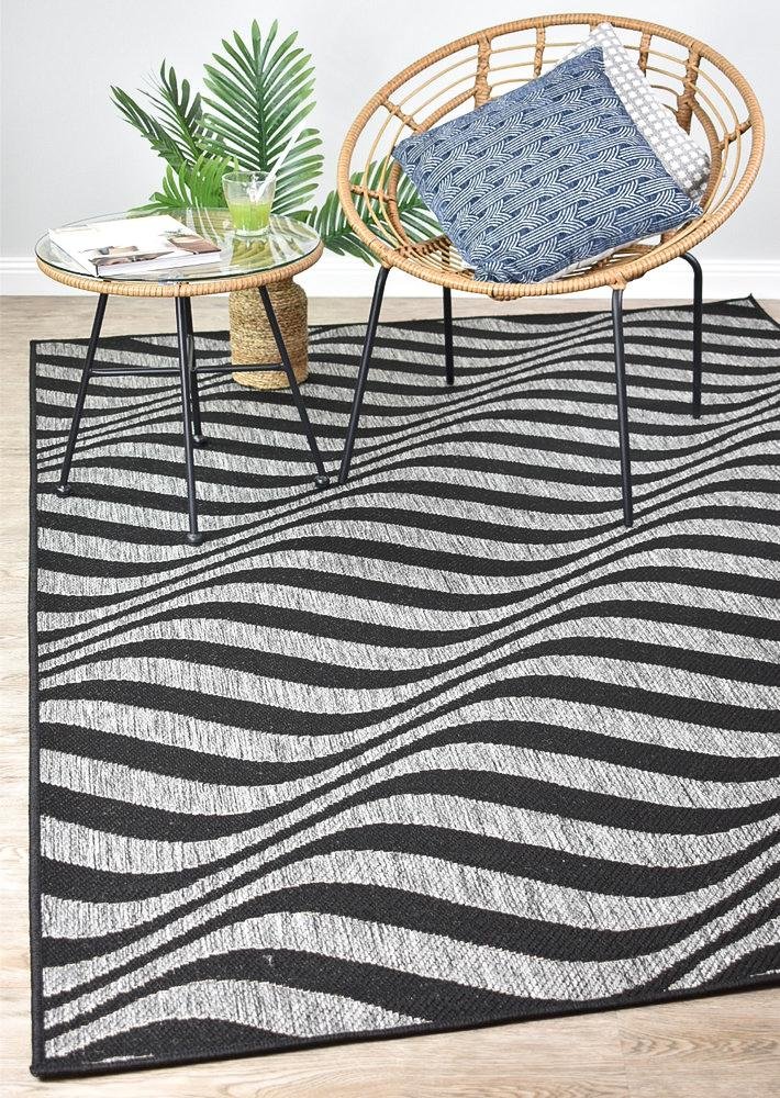 Pacific Grey Indoor Outdoor Rug 7728 - DM9K - Floorsome - INDOOR/OUTDOOR - LONG - 7728 - DM9 - K - 50x80 - INDOOR/OUTDOOR