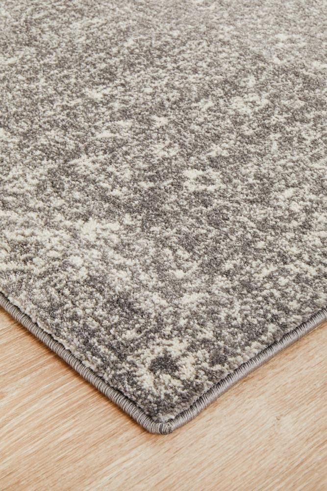 Pidgeon Grey Transitional Runner Rug - Floorsome - Modern - EVO - 252 - GREY - 300X80 - Modern