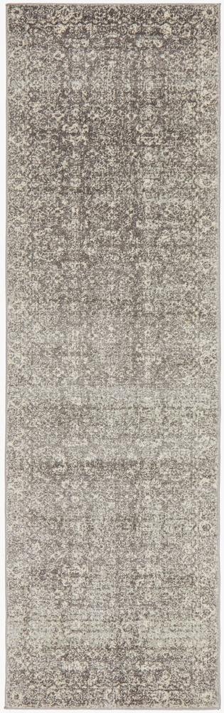 Pidgeon Grey Transitional Runner Rug - Floorsome - Modern - EVO - 252 - GREY - 300X80 - Modern