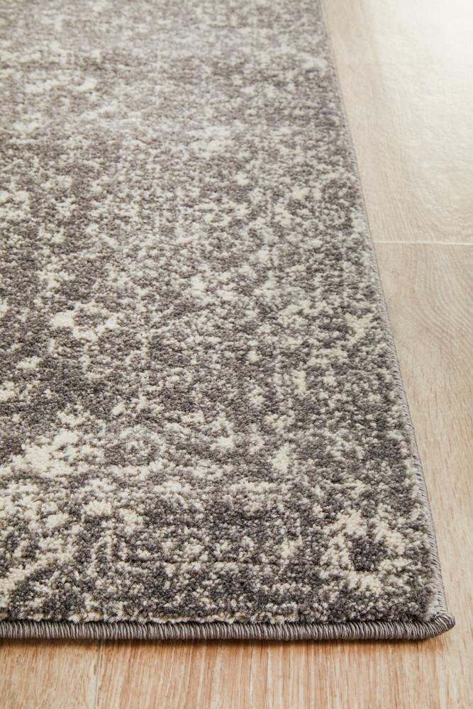 Pidgeon Grey Transitional Runner Rug - Floorsome - Modern - EVO - 252 - GREY - 300X80 - Modern