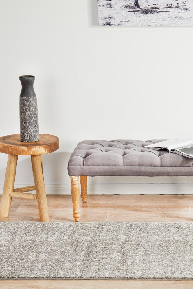 Pidgeon Grey Transitional Runner Rug - Floorsome - Modern - EVO - 252 - GREY - 300X80 - Modern
