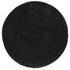 Puffy Soft Shag Round Rug Black - Floorsome - Shaggy - PUFF16R22BLAC - Shaggy