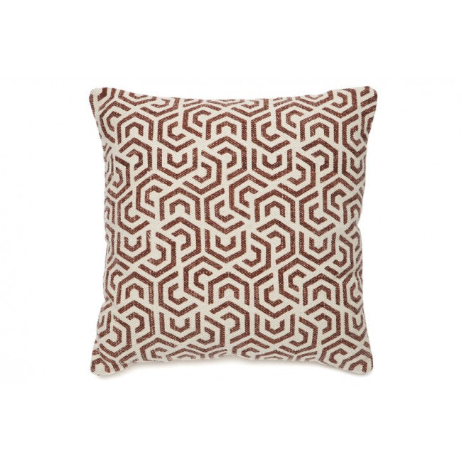 Ren Red and White Indoor Cushion