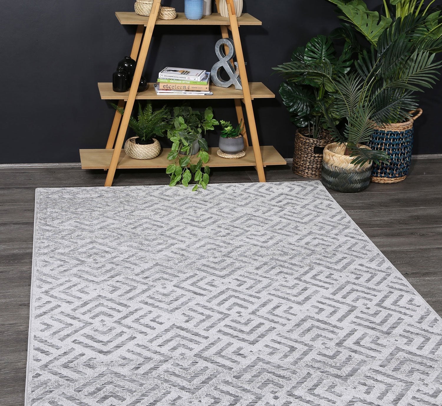 Samba Grey Peaks Indoor Outdoor Rug - Floorsome - Outdoor - SAMB67118242095 - Outdoor