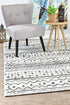 Vision 285 Cream Grey Rug - Floorsome - MODERN - NOVA - D285A - WHITE - GREY - 80X150 - MODERN