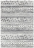 Vision 285 Cream Grey Rug - Floorsome - MODERN - NOVA - D285A - WHITE - GREY - 80X150 - MODERN