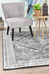 Vision 354 Dark Grey Rug - Floorsome - MODERN - NOVA - D354A - WHITE - D.GREY - 80X150 - MODERN