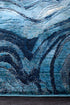Waves Modern Indigo Rug - Floorsome - Modern - DRM - 862 - INDI - 230X160 - Modern