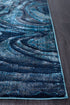 Waves Modern Indigo Rug - Floorsome - Modern - DRM - 862 - INDI - 230X160 - Modern